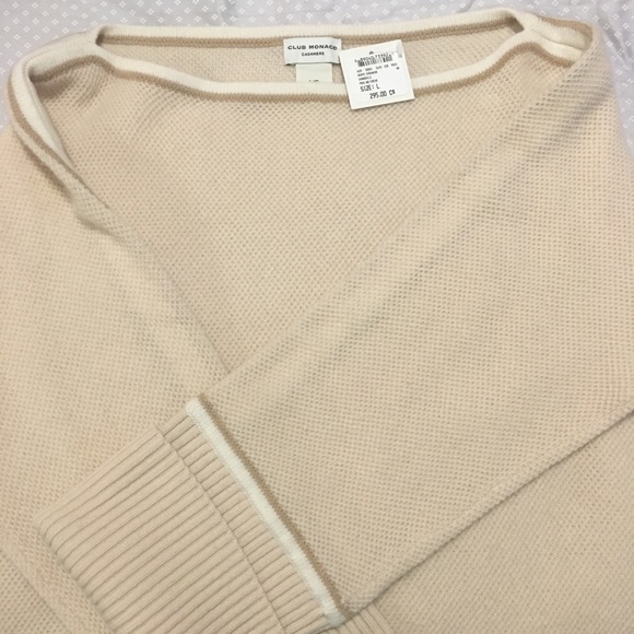 Club Monaco venys cashmere brand new sweater - Picture 3 of 4